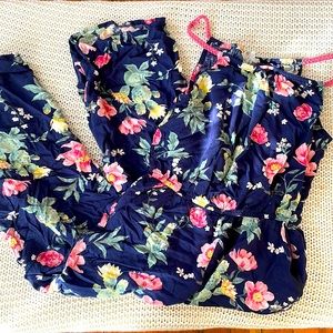 Blue jumpsuit